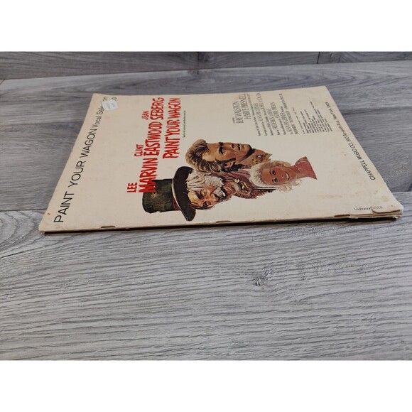PAINT YOUR WAGON Vocal Selection 1969 Songbook CLINT EASTWOOD Nitty Gritty Dirt - Picture 7 of 14